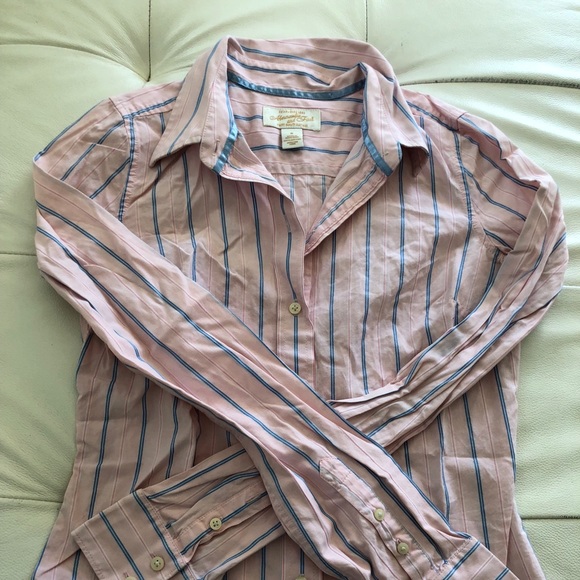 Abercrombie and Fitch long sleeve button down top - Picture 1 of 3